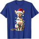Sphynx Cat Christmas Hat Xmas Women Kids T-Shirt - T-Shirt | Royal