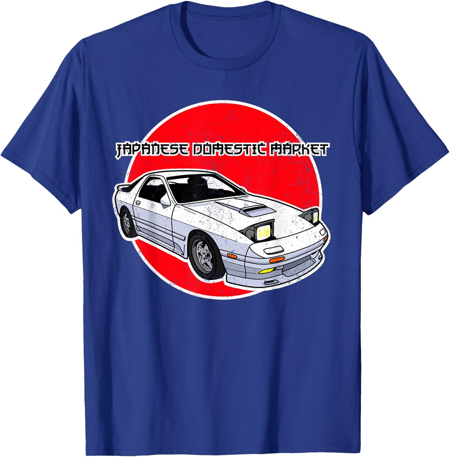 JDM Japan Motorsport Tuning Car Legend 90s T-Shirt - T-Shirt | Royal