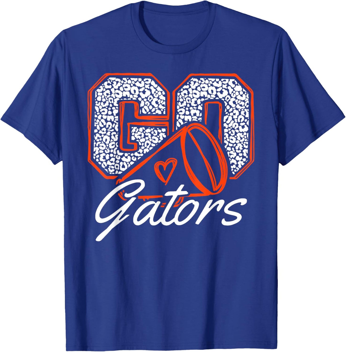 Go Cheer Gator Design Gift Women Girls Boys Kids T-Shirt - T-Shirt | Royal