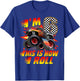 I'm 6 This Is How I Roll Monster Truck Car 6th Birthday Boys T-Shirt - T-Shirt | Royal