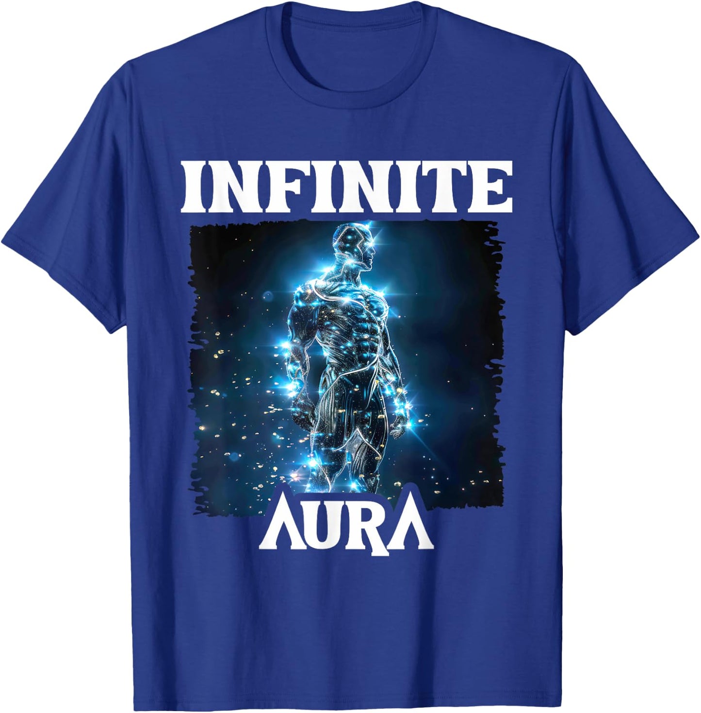Infinite Aura Points Max Level Meme Funny Aura T-Shirt - T-Shirt | Royal