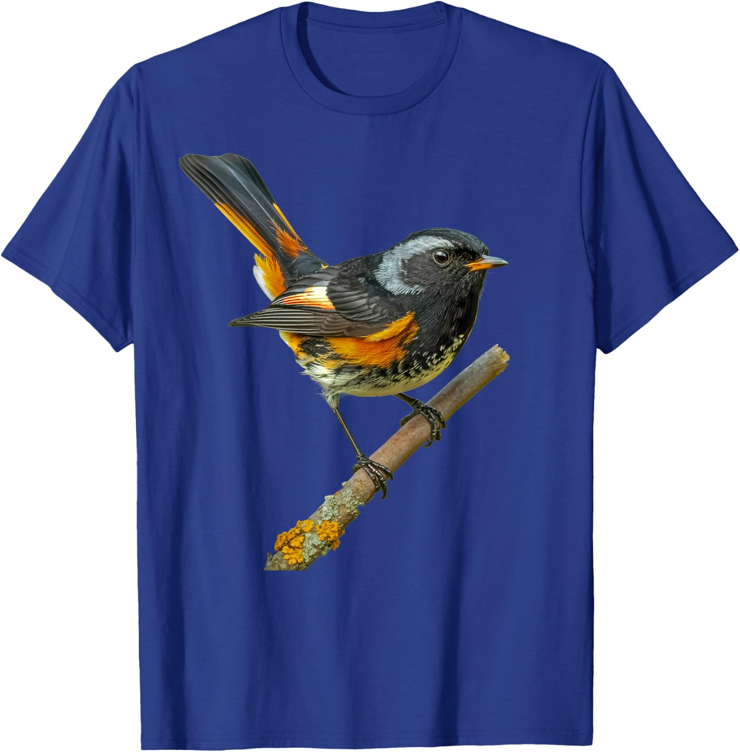 American Redstart Bird T-Shirt - T-Shirt | Royal