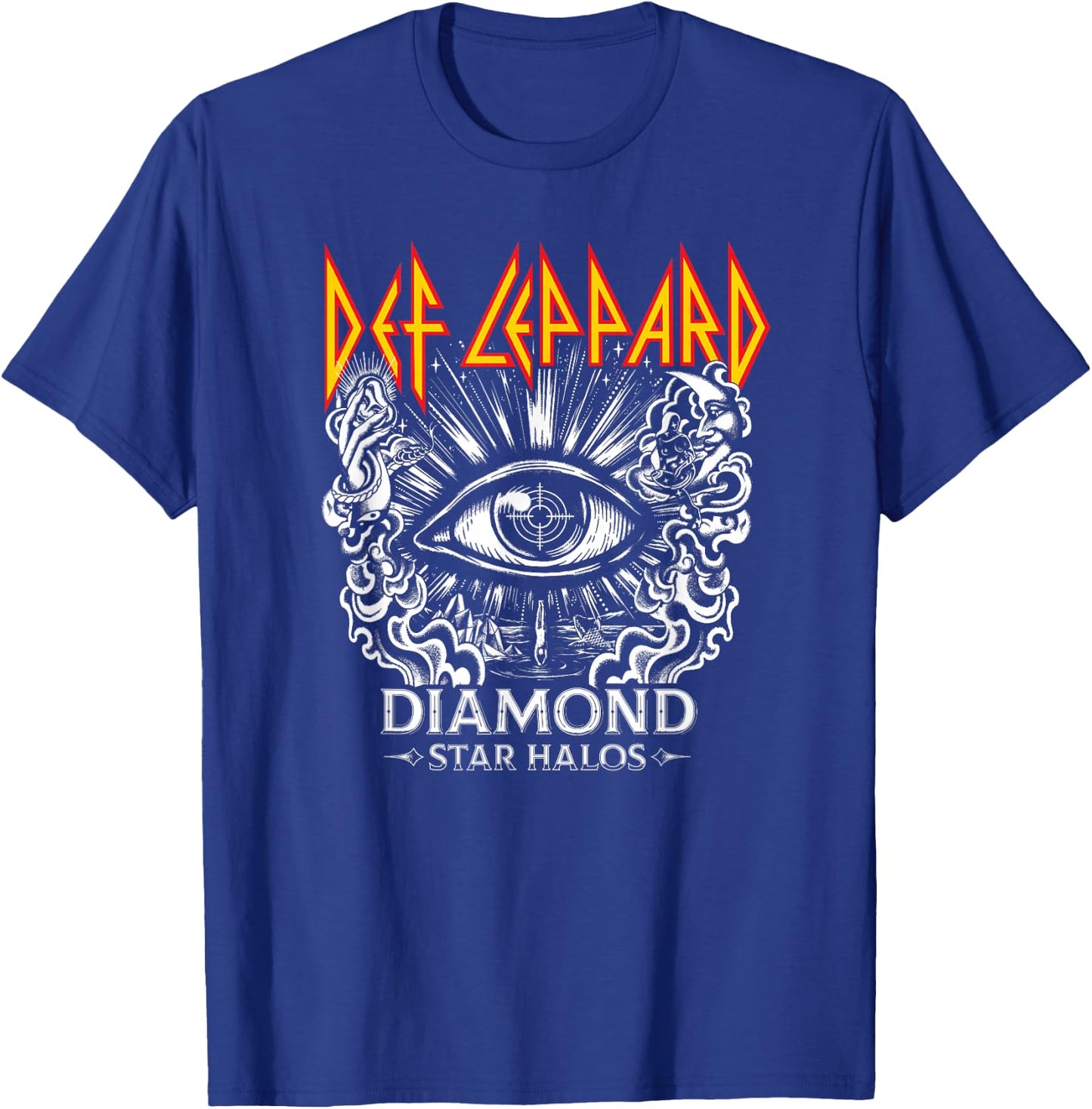 Def Leppard - Star Halos T-Shirt - T-Shirt | Royal