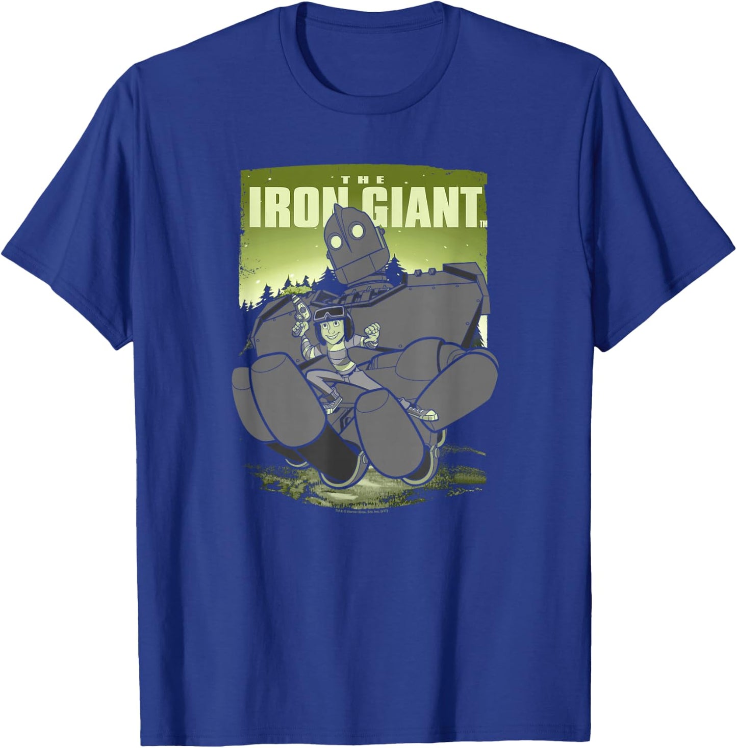 The Iron Giant Helping Hand T-Shirt - T-Shirt | Royal