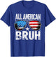All American Bruh 4th of July Boys Patriotic Kids T-Shirt - T-Shirt | Royal