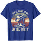 Retro It’s Alright To Be Little Bitty Country Music Toddler T-Shirt - T-Shirt | Royal