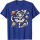 Ballerina Girl Space Astronaut T-Shirt - T-Shirt | Royal
