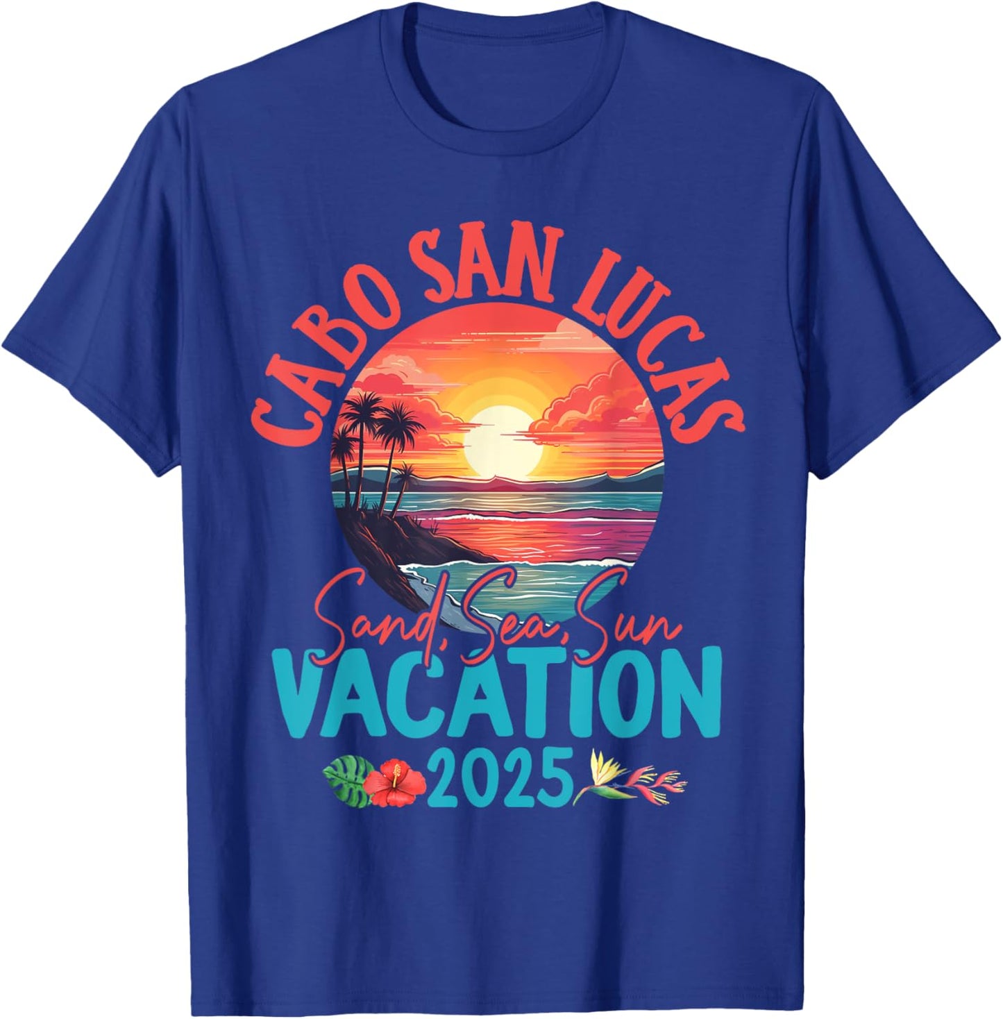 Cabo San Lucas Mexico Vacation 2025 Souvenir Matching Family T-Shirt - T-Shirt | Royal