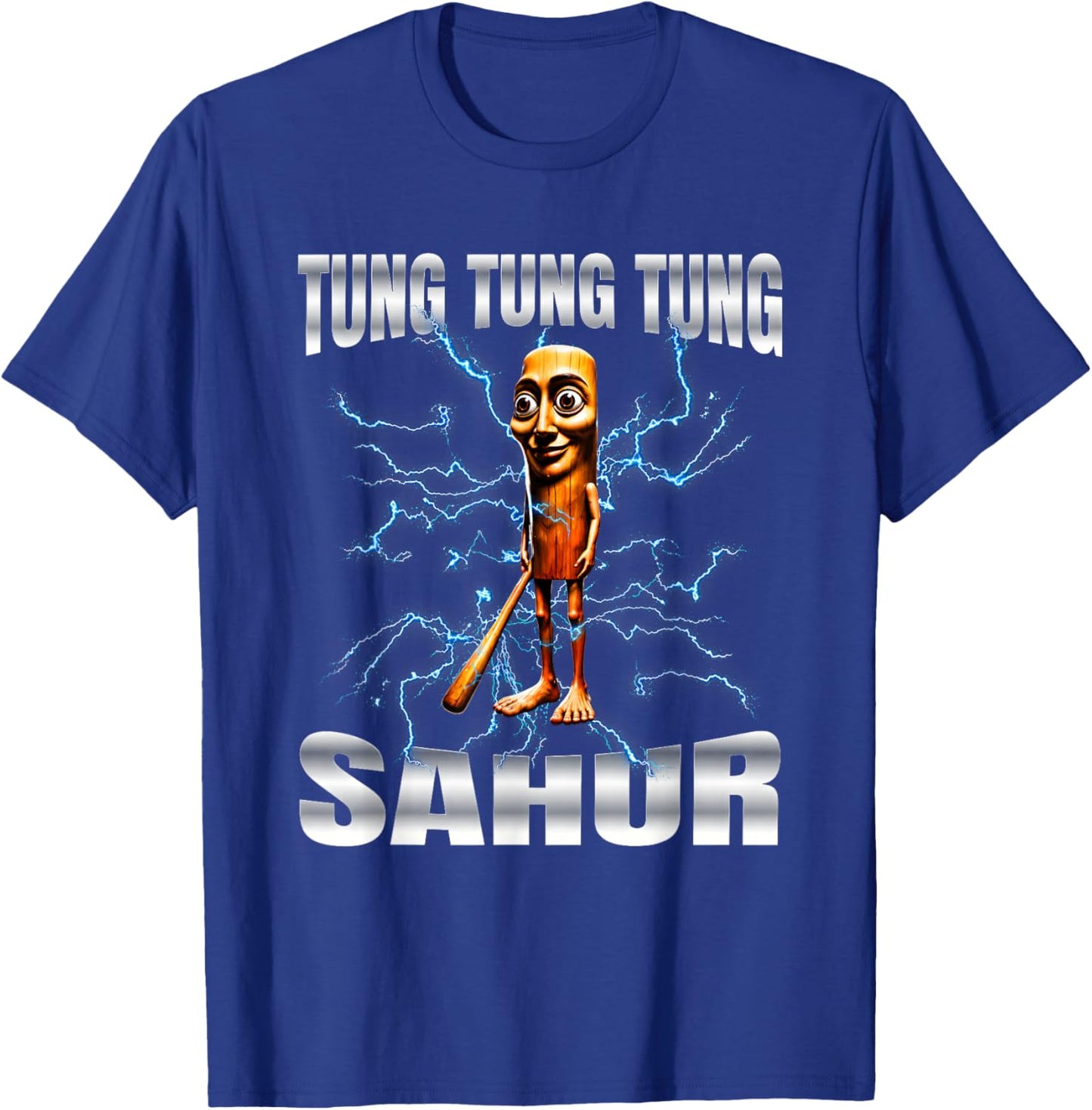 Tung Tung Tung Sahur is Calling Funny Italian Brainrot Meme T-Shirt - T-Shirt | Royal