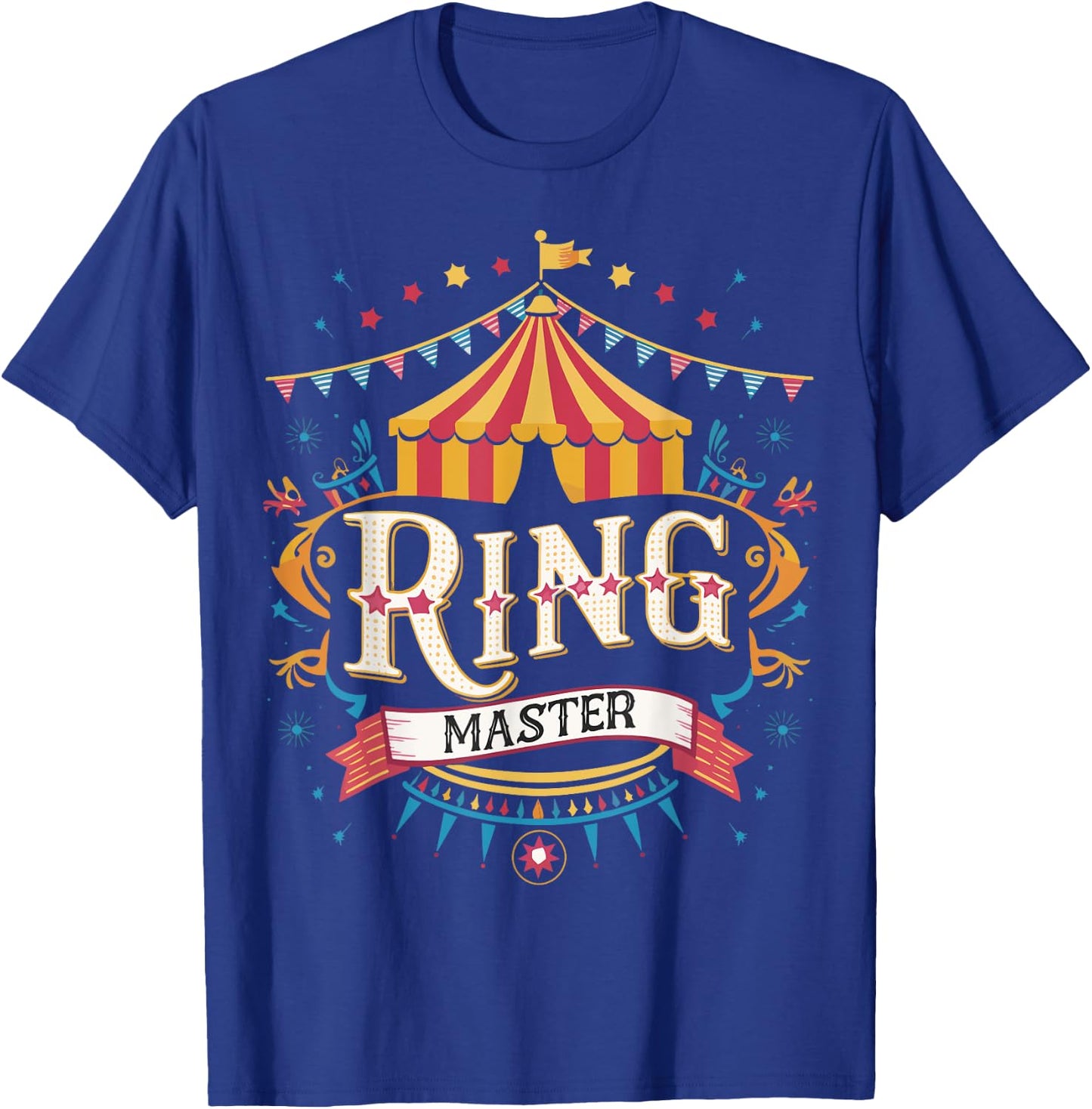 Circus Ring Master Carnival T-Shirt - T-Shirt | Royal