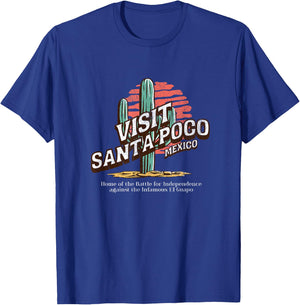 Visit Santa Poco Mexico T-Shirt - T-Shirt | Royal