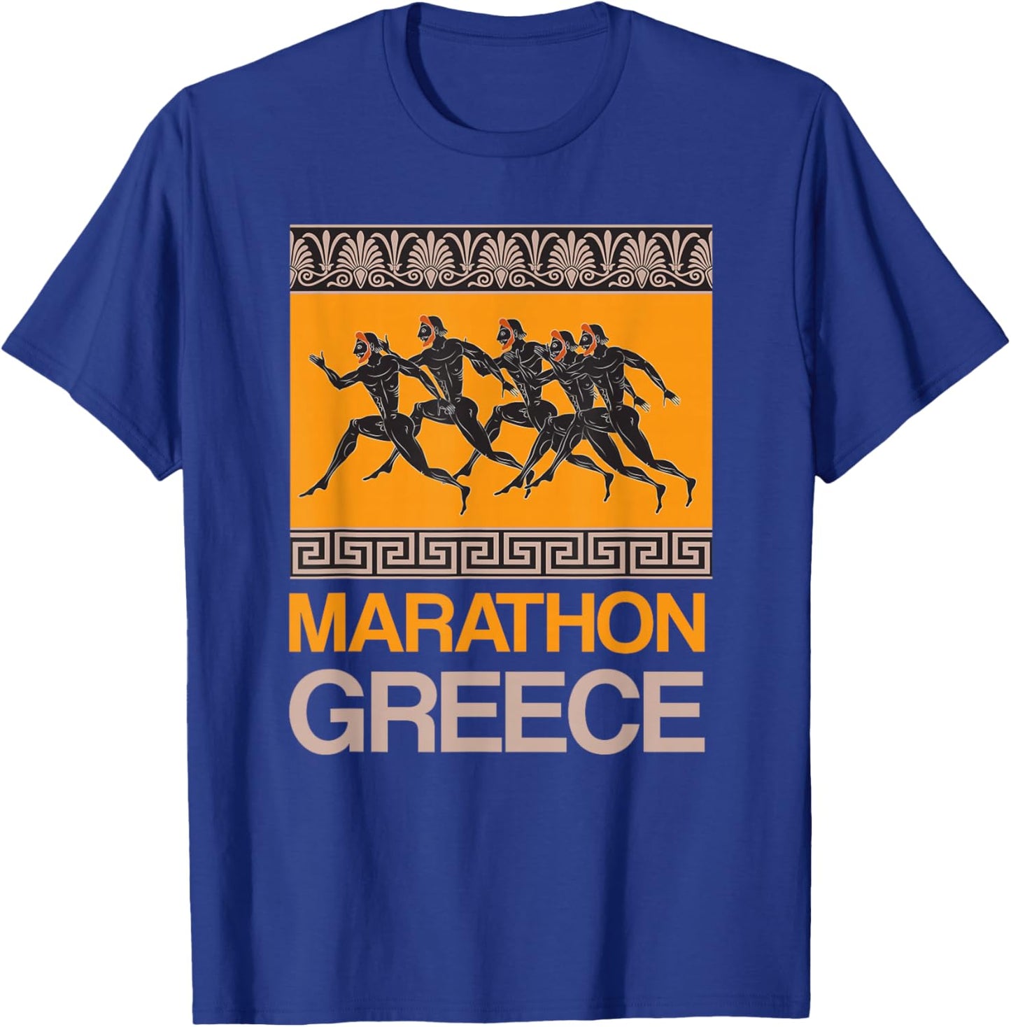 Athens - Marathon - Greece T-Shirt - T-Shirt | Royal