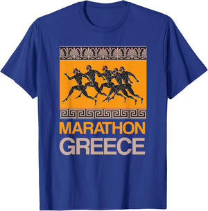 Athens - Marathon - Greece T-Shirt - T-Shirt | Royal