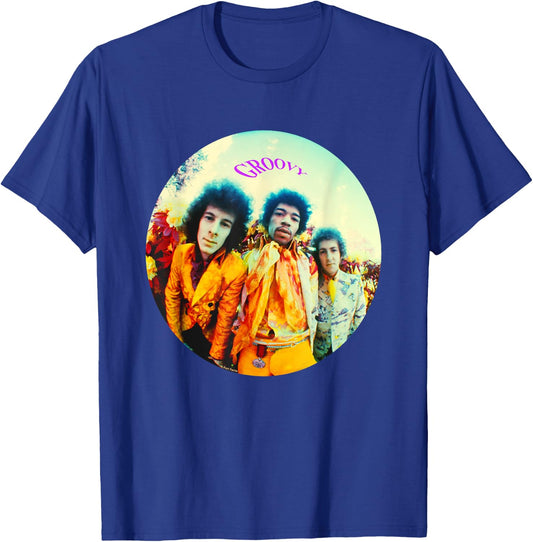 Karl Ferris Are You Experienced Jimi Hendrix Groovy T-Shirt - T-Shirt | Royal