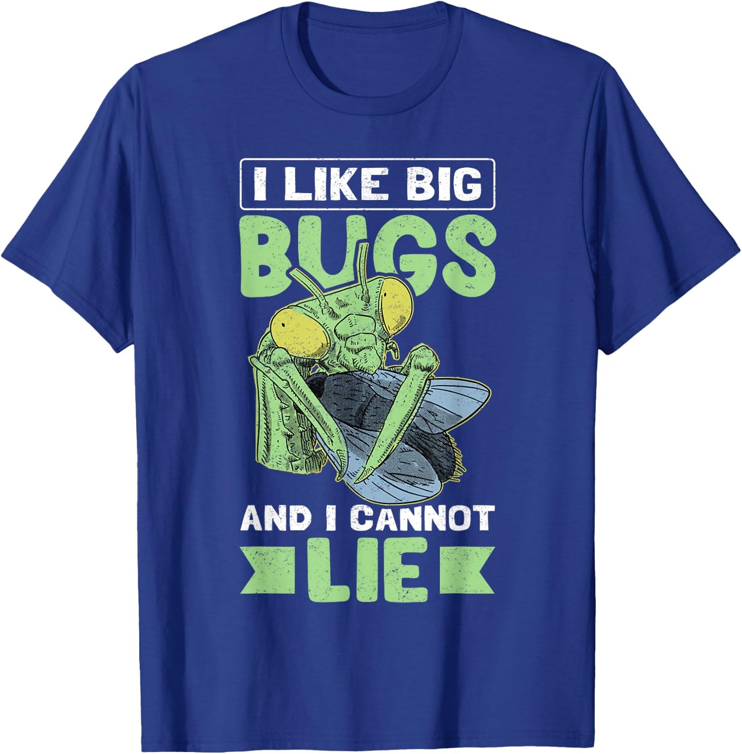 Praying Mantis Insect Lover Mantis Costume Bug T-Shirt - T-Shirt | Royal