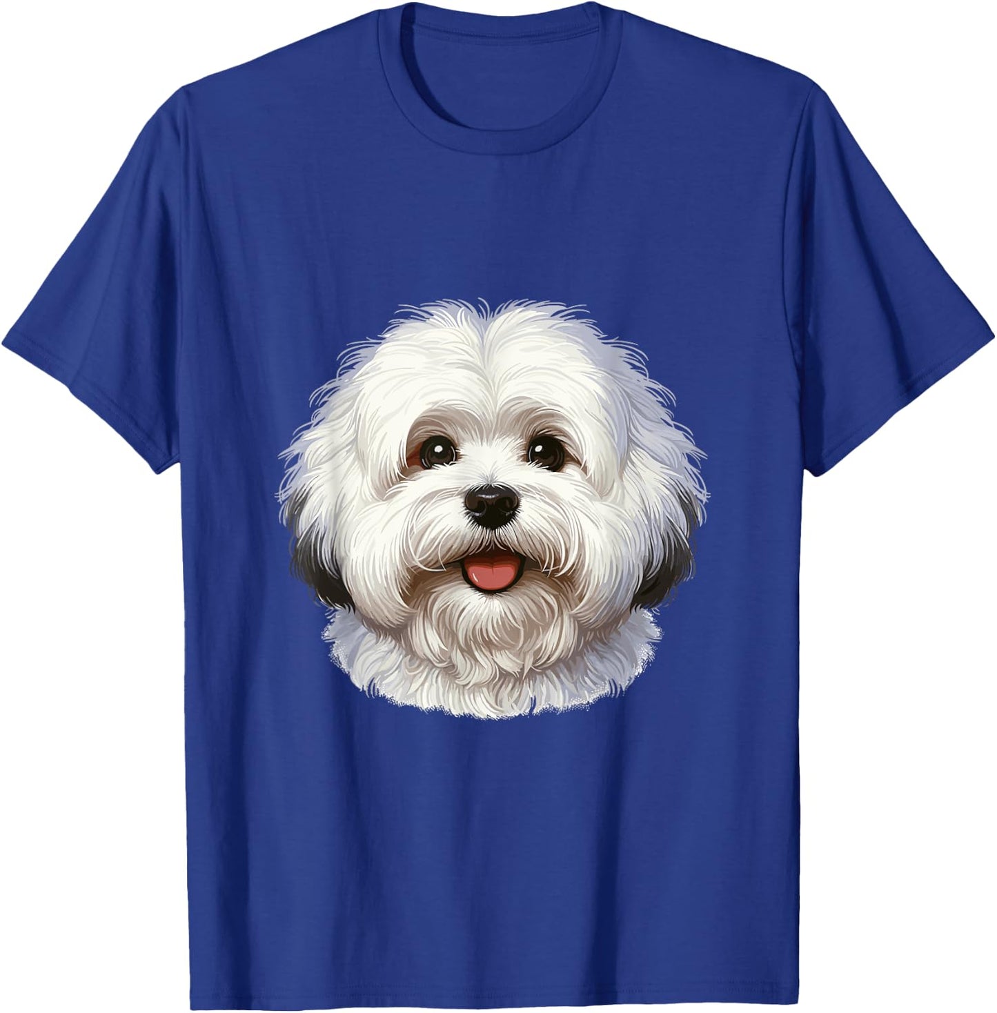 Dog Face - Coton de Tulear T-Shirt - T-Shirt | Royal