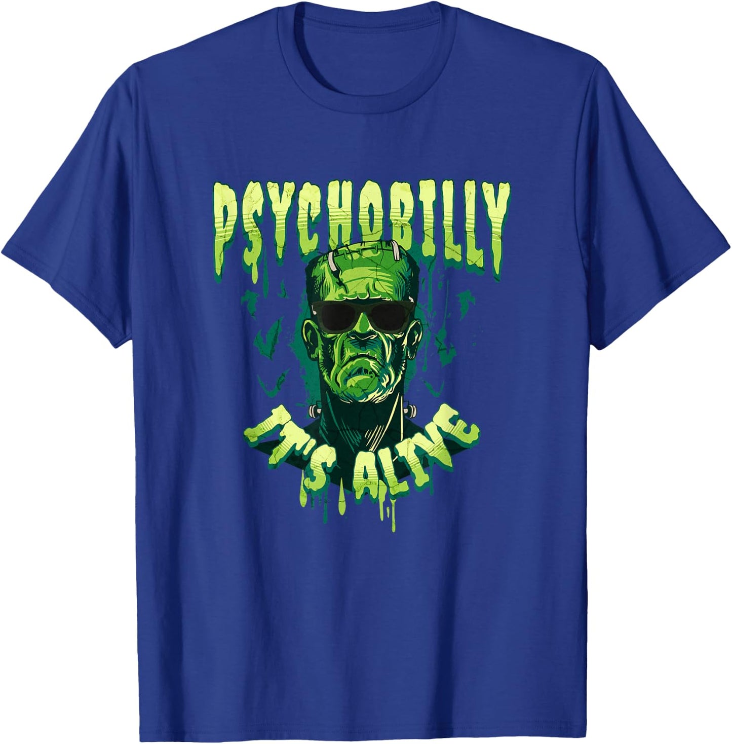 Psychobilly Rockabilly Music - It's alive - Retro T-Shirt - T-Shirt | Royal