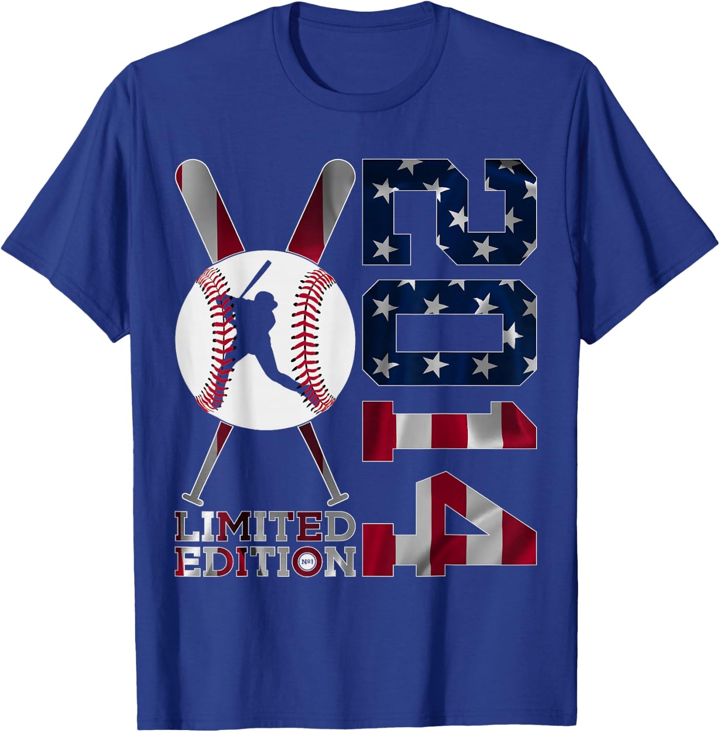 11th BIRTHDAY BASEBALL LIMITED EDITION 2014 T-Shirt - T-Shirt | Royal