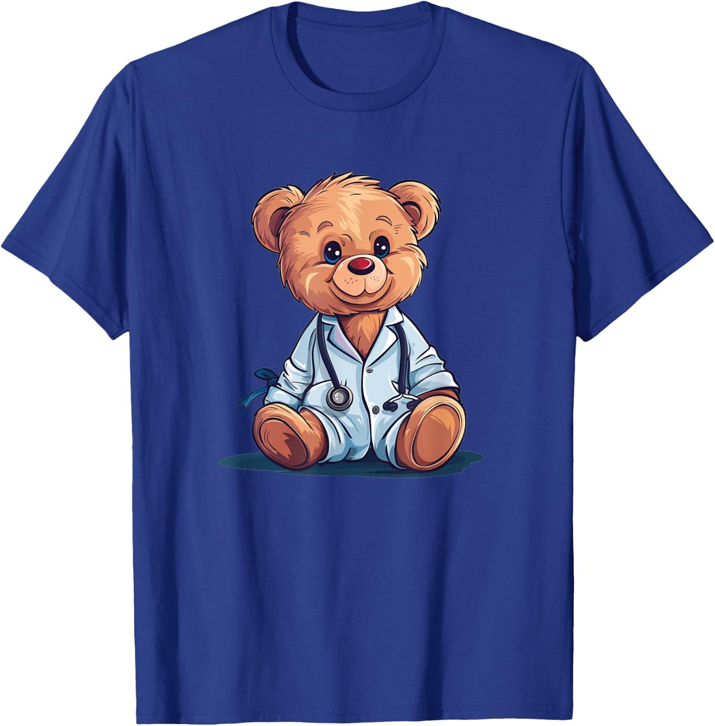 Fun Nurse Costume for Teddy Bear Lovers T-Shirt - T-Shirt | Royal