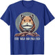 Adorable American Pika Habitat And Conservation Design T-Shirt - T-Shirt | Royal