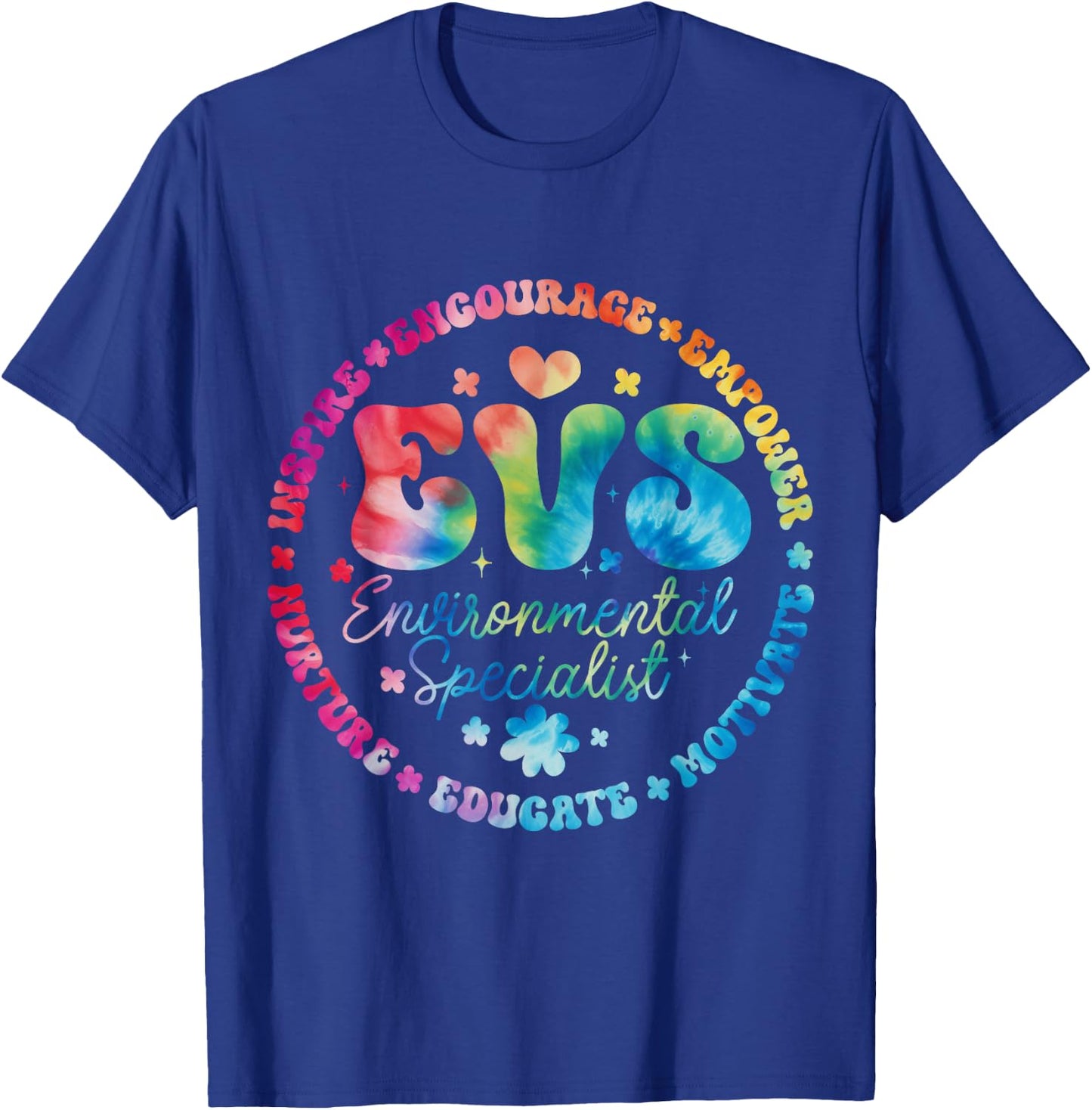 EVS Environmental Specialist Appreciation EVS Week T-Shirt - T-Shirt | Royal