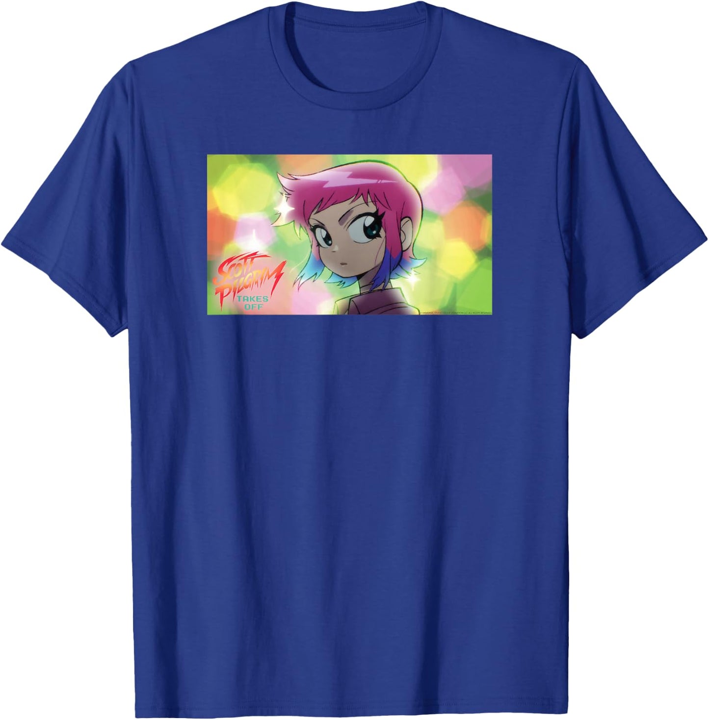 Scott Pilgrim Takes Off Ramona Flowers T-Shirt - T-Shirt | Royal