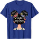 Kids Hello 2nd Grade Messy Hair Bun Girl Back To School Kids T-Shirt - T-Shirt | Royal