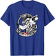 Crash Bandicoot Eat The Road Crash Vintage Big Chest Logo T-Shirt - T-Shirt | Royal