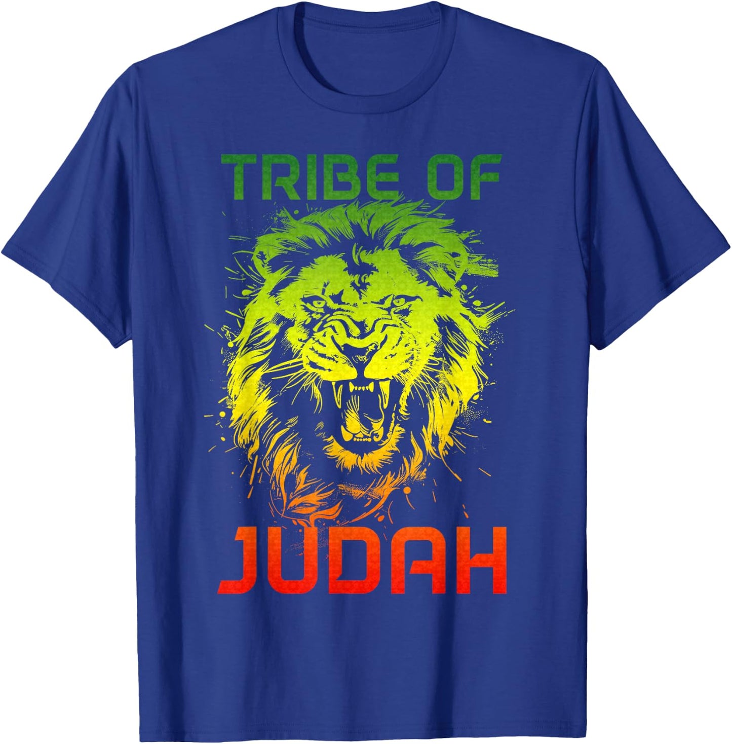 Lion Of Judah Tribe Hebrew Israelite Reggae African YHWH T-Shirt - T-Shirt | Royal