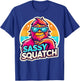 Funny Sasquatch Sassy Squatch Bigfoot Humor Lover T-Shirt - T-Shirt | Royal