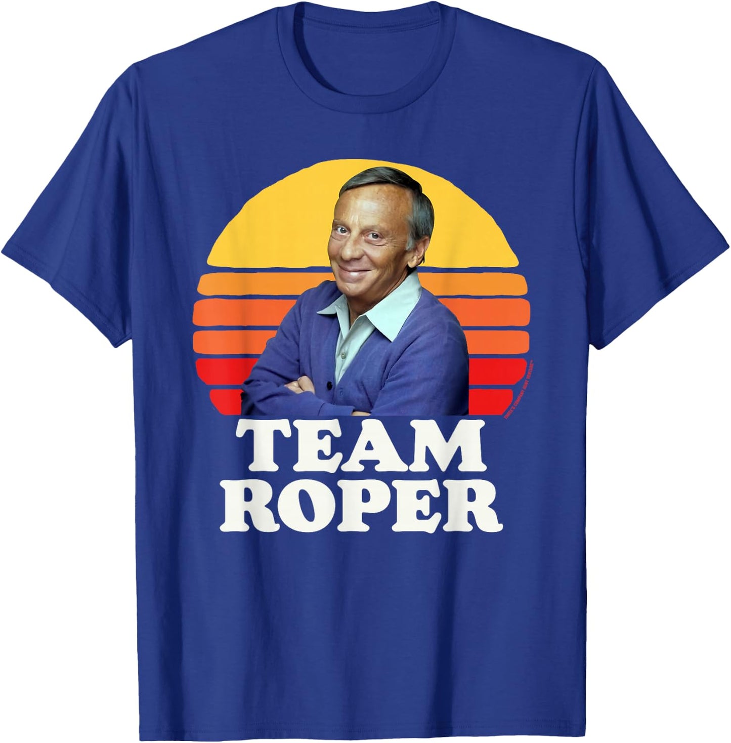 I Love Mrs Roper Helen Roper Three's Company Retro T-Shirt - T-Shirt | Royal