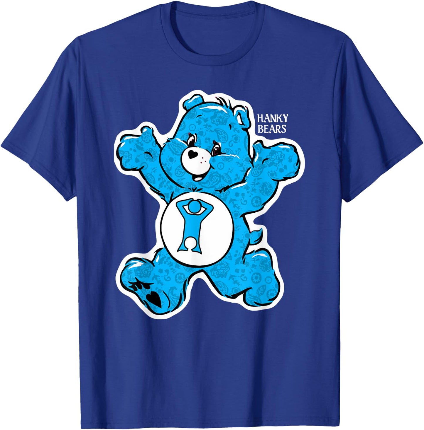 Halloween - Hanky Bears Light Blue T-Shirt - T-Shirt | Royal