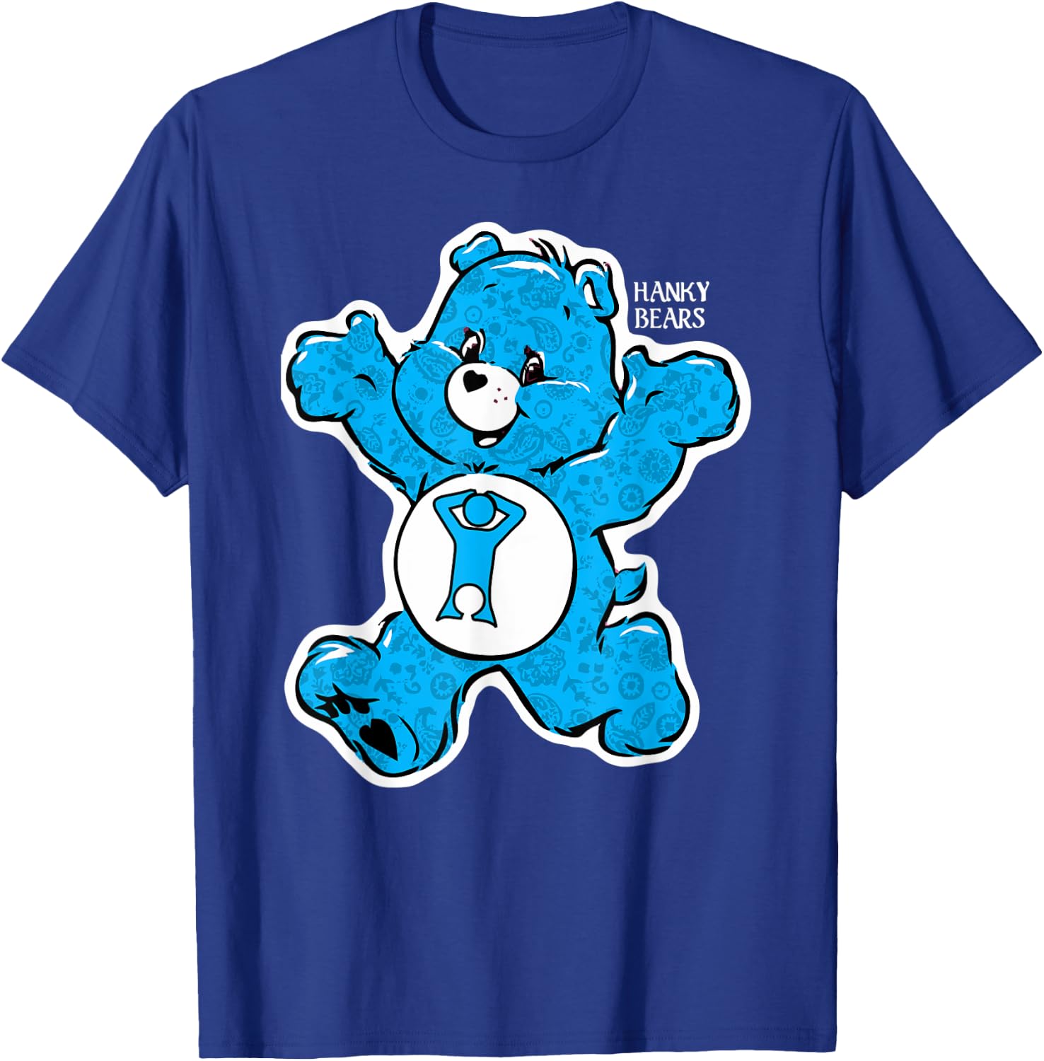 Halloween - Hanky Bears Light Blue T-Shirt - T-Shirt | Royal