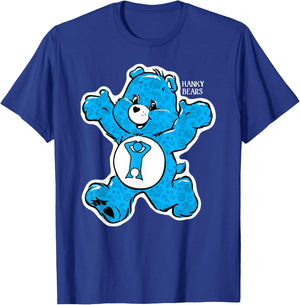 Halloween - Hanky Bears Light Blue T-Shirt - T-Shirt | Royal