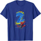 Marvel Super Heroes Spider-Man 2 Year Old Second Birthday T-Shirt - T-Shirt | Royal
