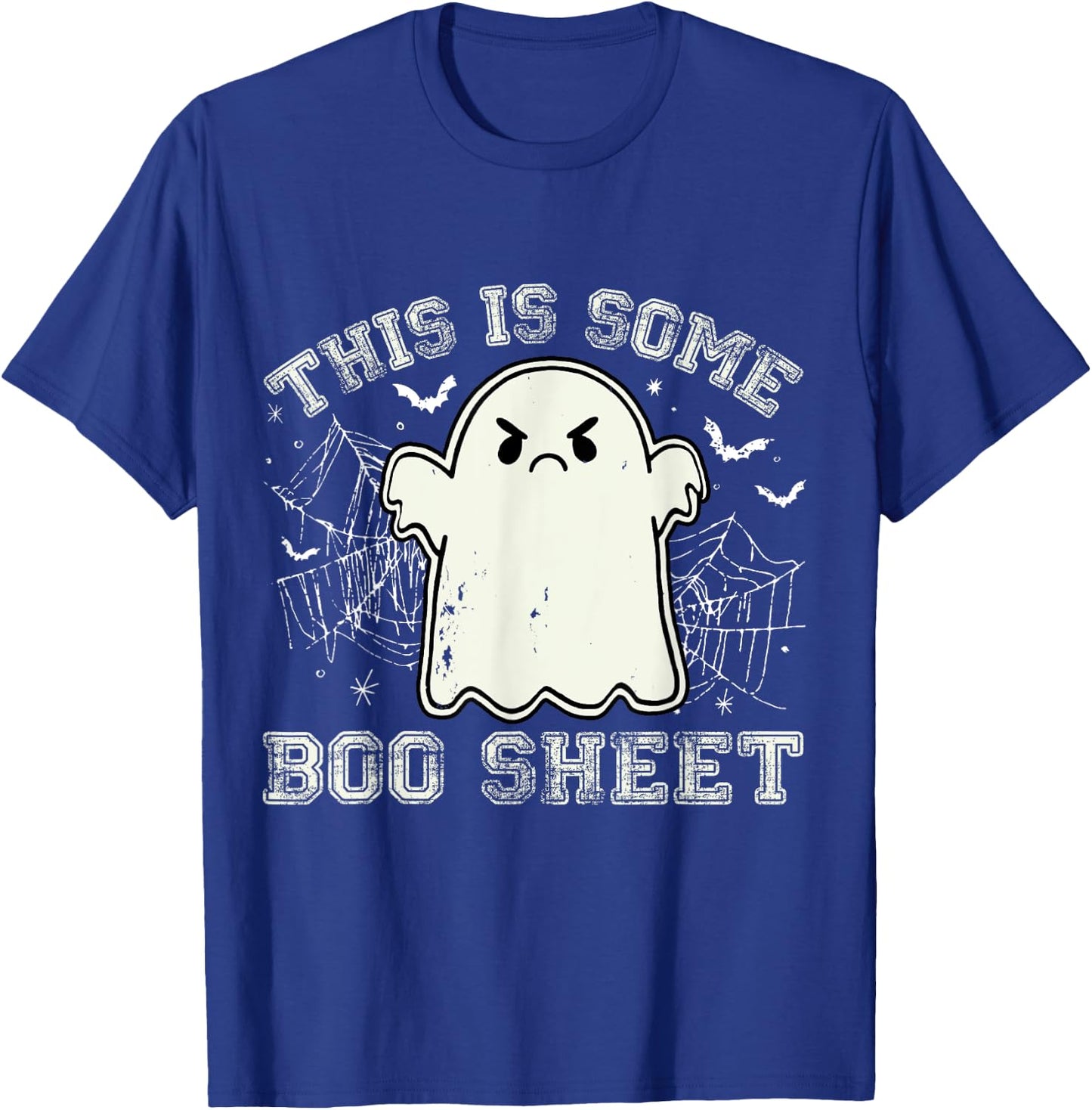 This Is Some Boo Sheet Ghost Retro Halloween Women T-Shirt - T-Shirt | Royal