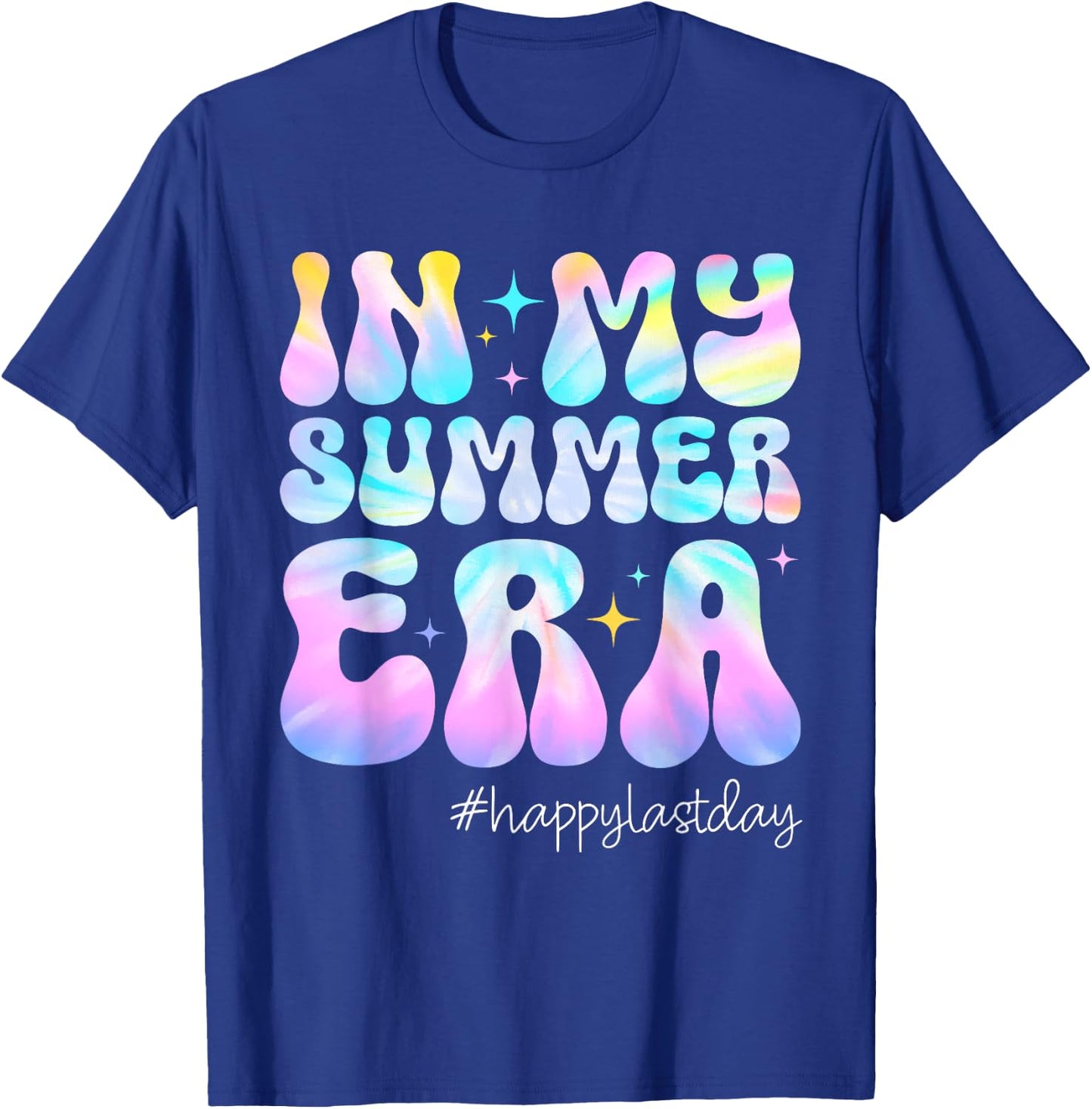 Happy Last Day of School In My Summer Era Teacher Kids T-Shirt - T-Shirt | Royal