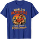 World's Okayest Dad & That's Good Enough Funny Father's Day T-Shirt - T-Shirt | Royal