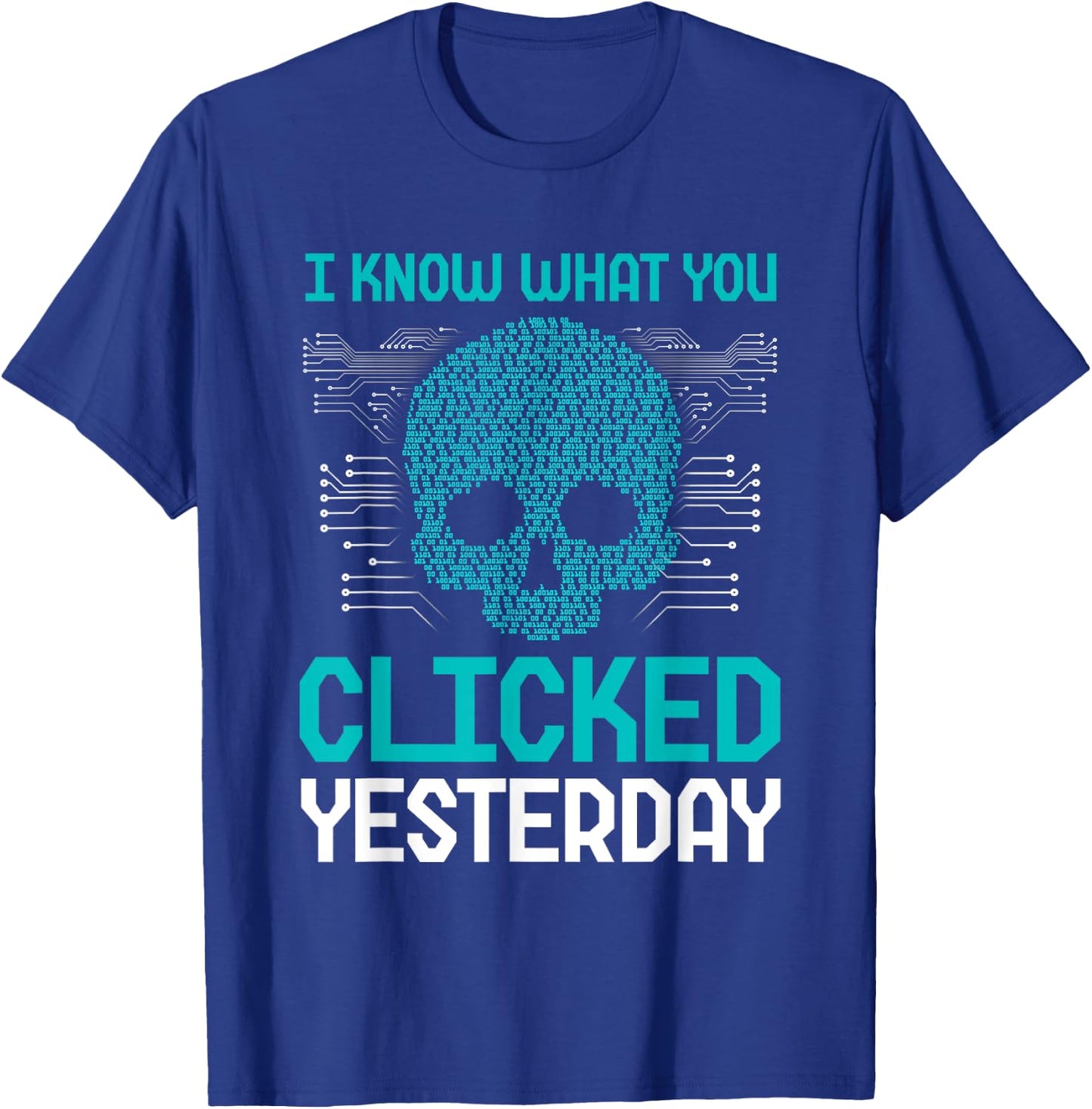 Cyber security Professional Funny IT Security Ethical hacker T-Shirt - T-Shirt | Royal