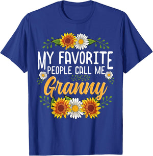 My Favorite People Call Me Granny T-Shirt - T-Shirt | Royal