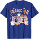 Trick Or OT Pumpkin Ghost Occupational Therapy Halloween T-Shirt - T-Shirt | Royal