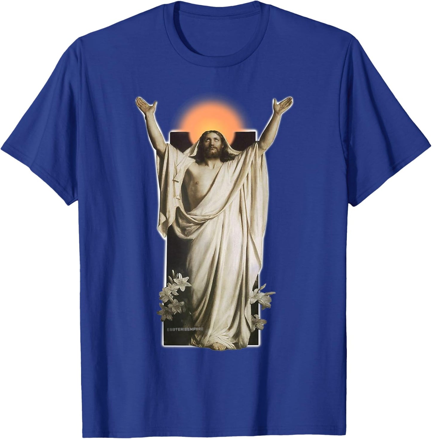 Esoteric Empyre Jesus Christ Resurrection , Small T-Shirt - T-Shirt | Royal