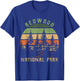 Retro Vintage Redwood National Park for kids Hiking Camping T-Shirt - T-Shirt | Royal
