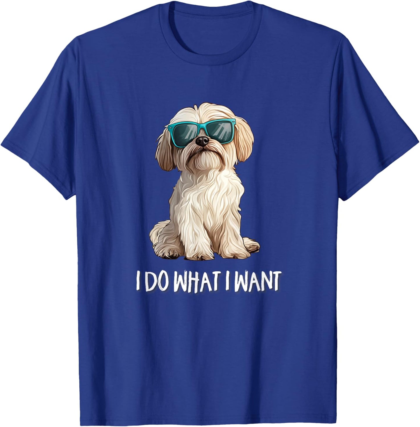 Funny Art Do What I Want Havanese Lover T-Shirt - T-Shirt | Royal