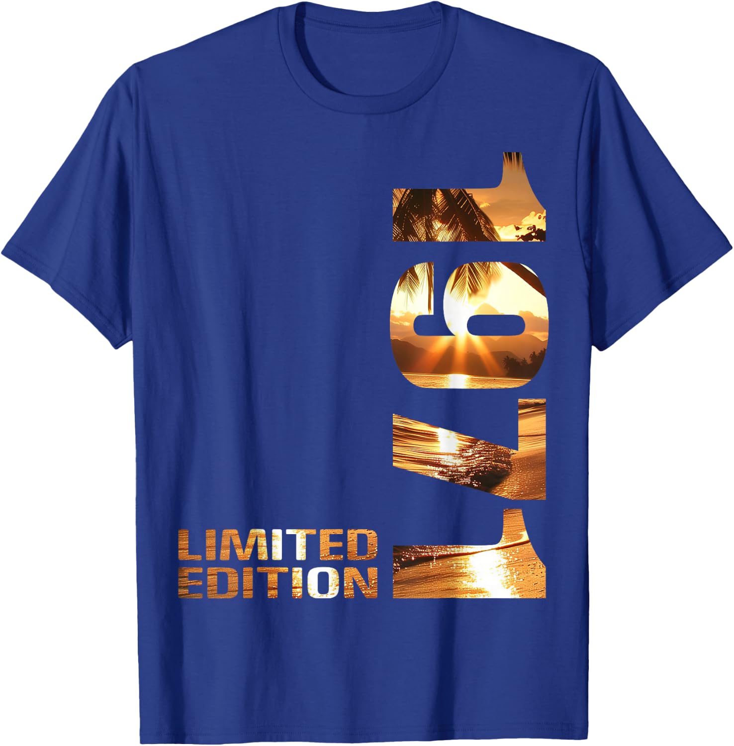 55th Birthday 1971 Limited Edition 55 Man Woman T-Shirt - T-Shirt | Royal