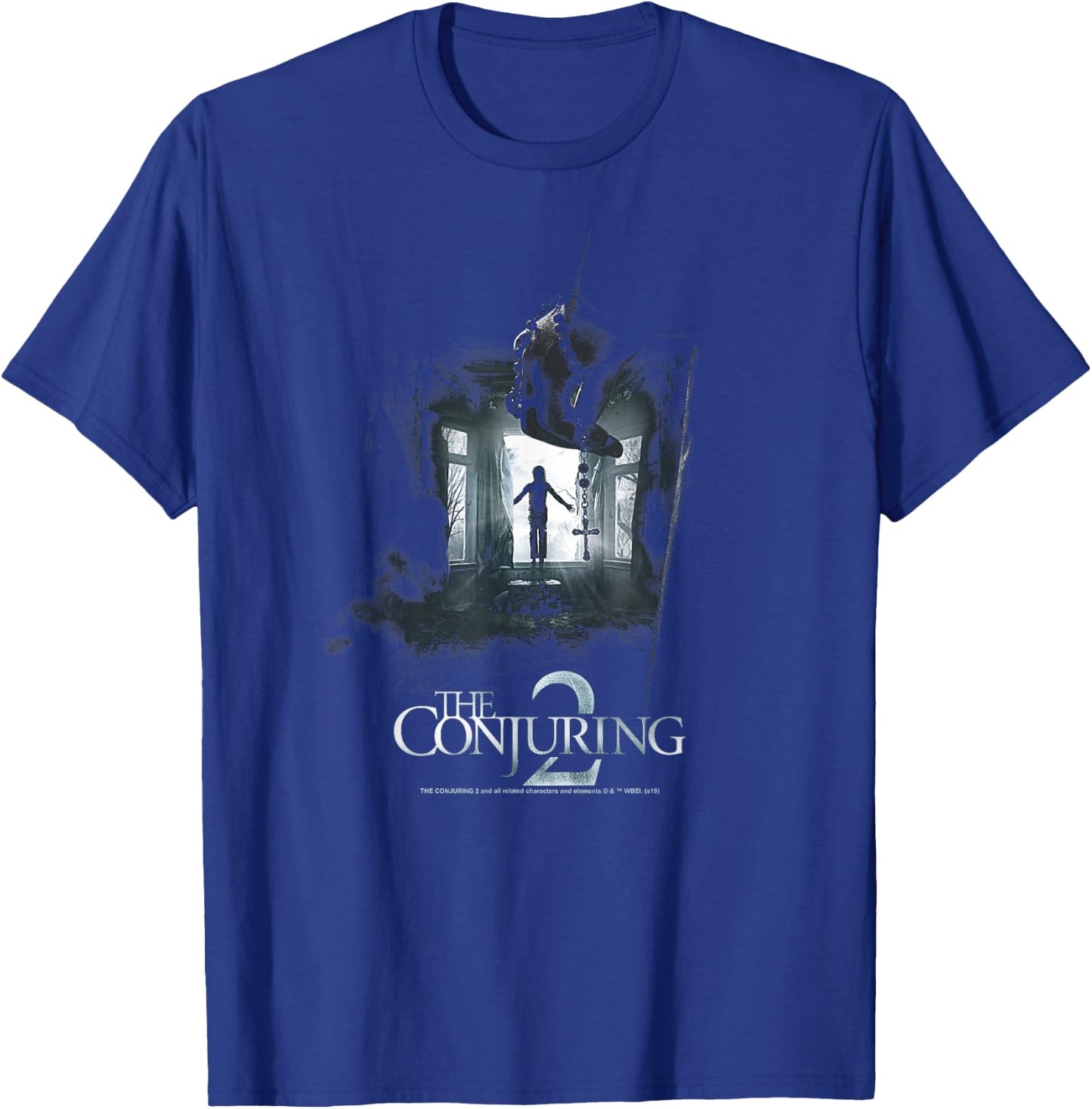 The Conjuring 2 Poster Fade T-Shirt - T-Shirt | Royal