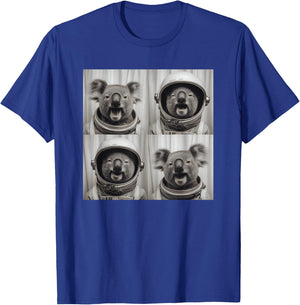 Koala Astronaut Space Animal Kids T-Shirt - T-Shirt | Royal
