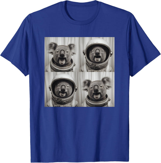 Koala Astronaut Space Animal Kids T-Shirt - T-Shirt | Royal