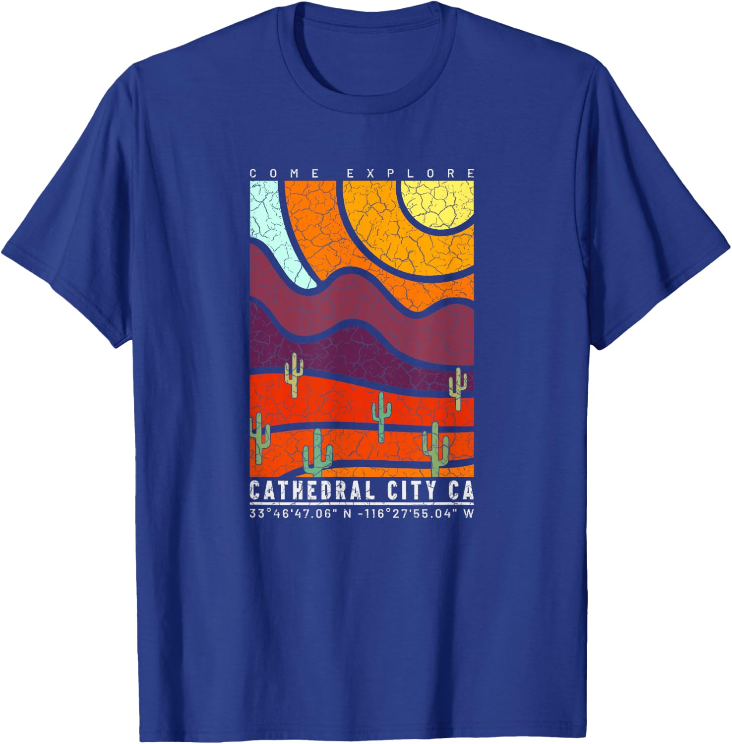 Cathedral City California Desert Souvenir Cathedral City T-Shirt - T-Shirt | Royal
