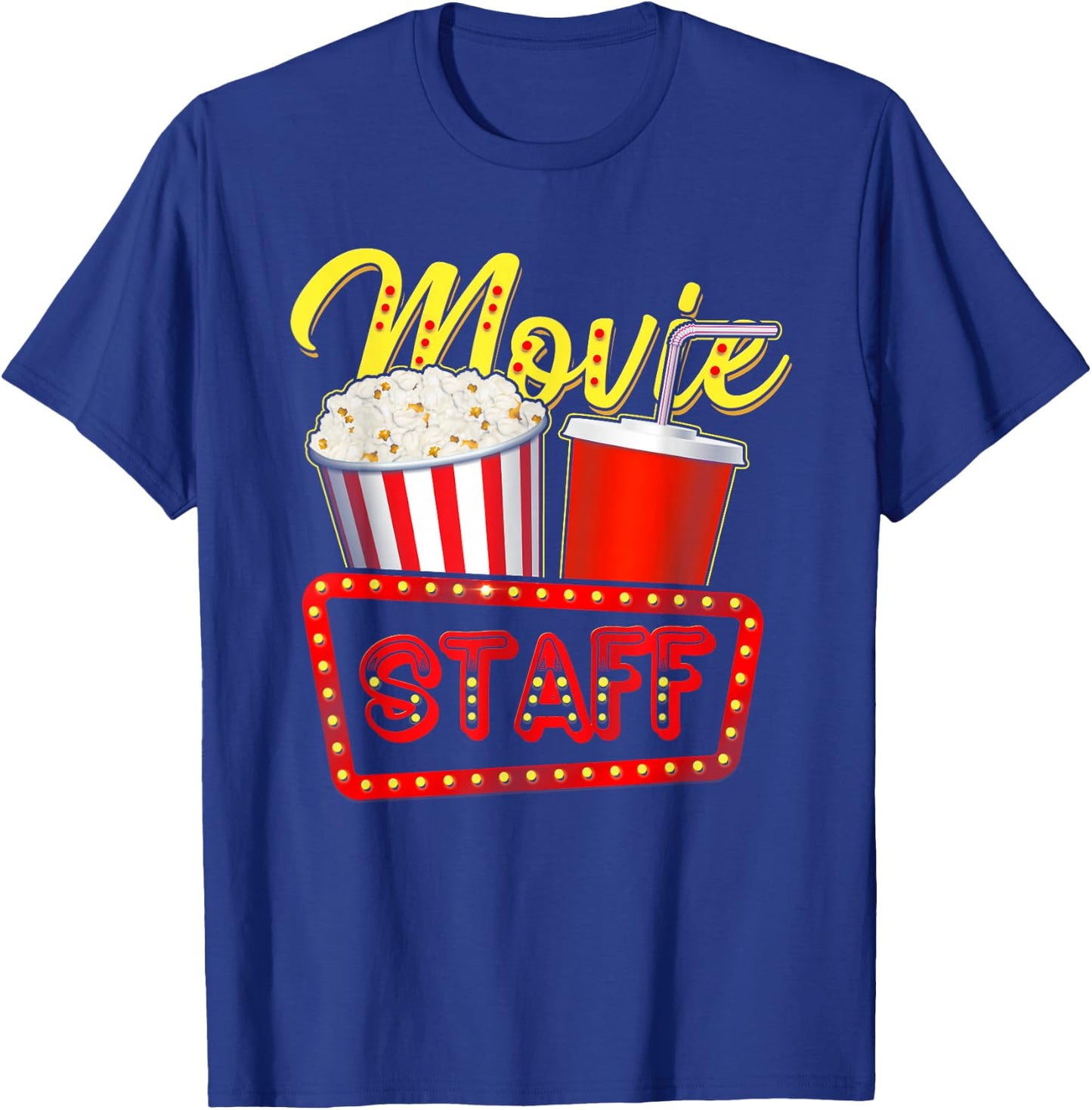 Movie Staff Party Night Behind The Scenes Awesomeness T-Shirt - T-Shirt | Royal